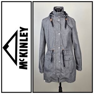 McKinley Laria Ladies Casual Jacket – Waterproof Windbreaker – Size S